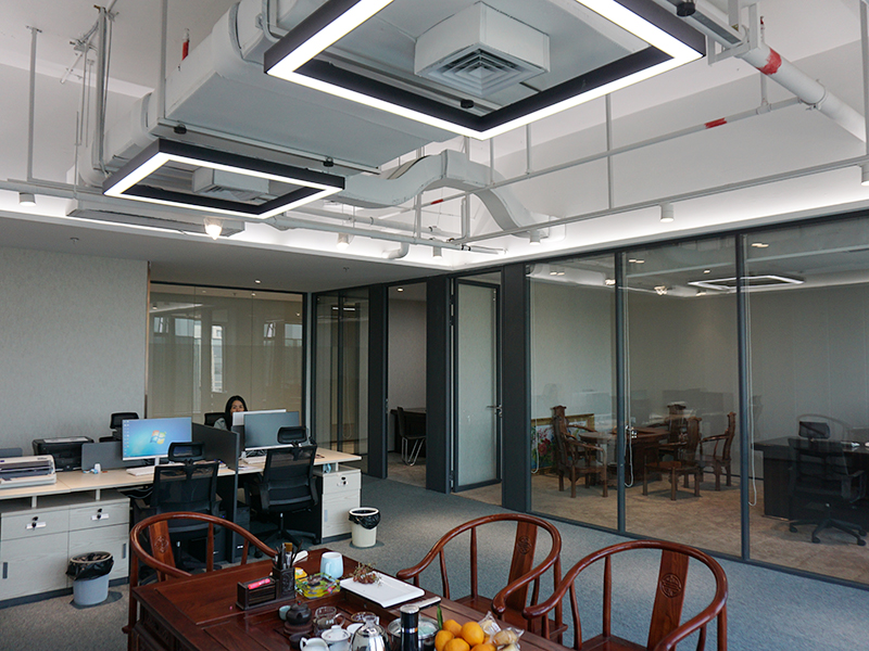 Company office area